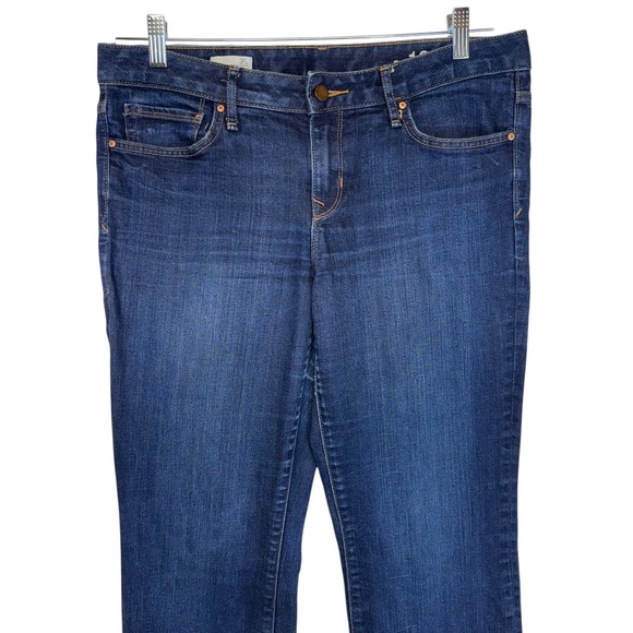 GAP Perfect Bootcut Jeans Women's Blue Denim Size 31L 90s Y2K Flare - Picture 3 of 11